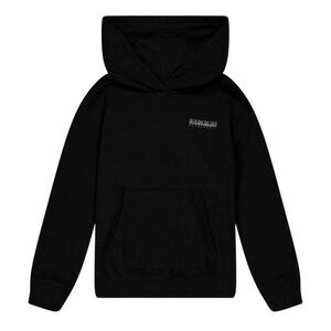 Napapijri Childrens/Kids Back Print Hoodie / Black Beauty